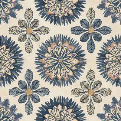 AI-Generated Pattern | Sapphire