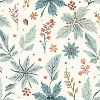 AI-Generated Pattern | Sapphire