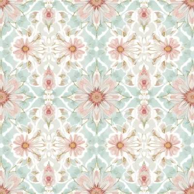 AI-Generated Pattern | Sapphire
