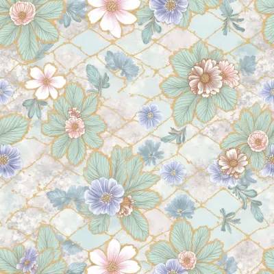 AI-Generated Pattern | Sapphire