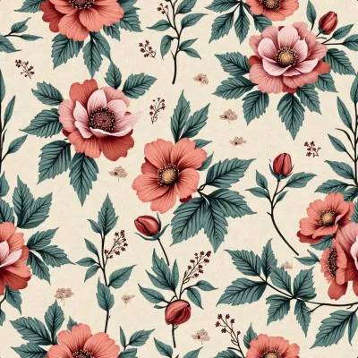 AI-Generated Pattern | Sapphire